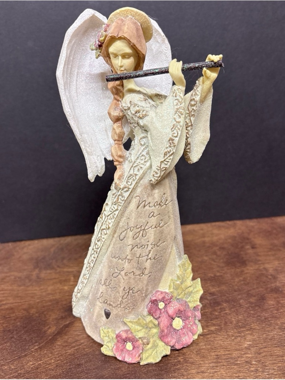 2005 Foundations Enesco Musician Angel Figurine